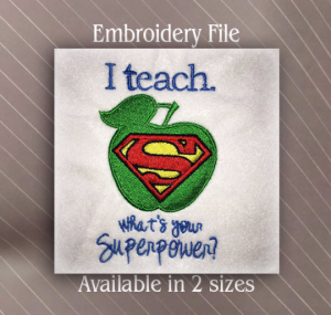 I Teach, Whats your super power?