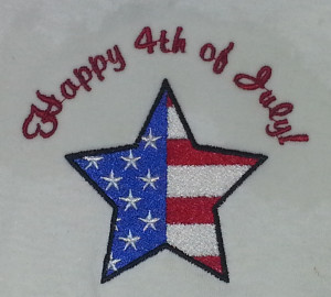 4th of July Star Flag
