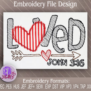 embroidery design scripture
